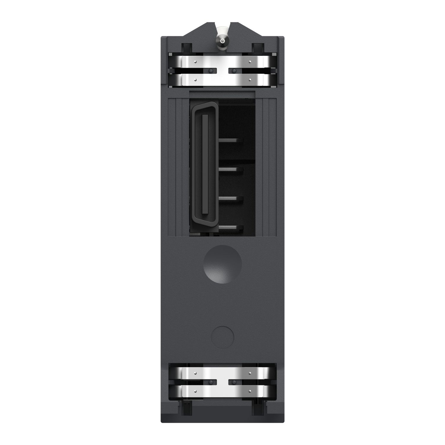 Picture of analog non isolated high level output module, Modicon X80, 8 outputs, 0 to 20mA, 4 to 20mA