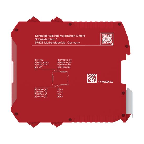 Picture of expansion module, Modicon MCM, speed monitoring, 2 proximity sensor, screw