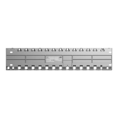 Picture of rack, Modicon X80, 12 slots, Ethernet backplane, ruggedized
