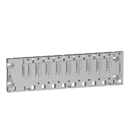 Picture of rack, Modicon X80, 8 slots, Ethernet backplane