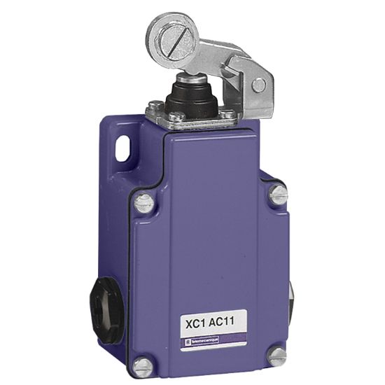 Picture of Limit switch, Limit switches XC Standard, XC1AC, roller lever, 2 NO, simultaneous