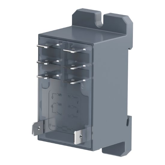 Picture of power relay, Harmony electromechanical relays, DIN rail or panel mount relay, 30A, 2CO, 230V AC