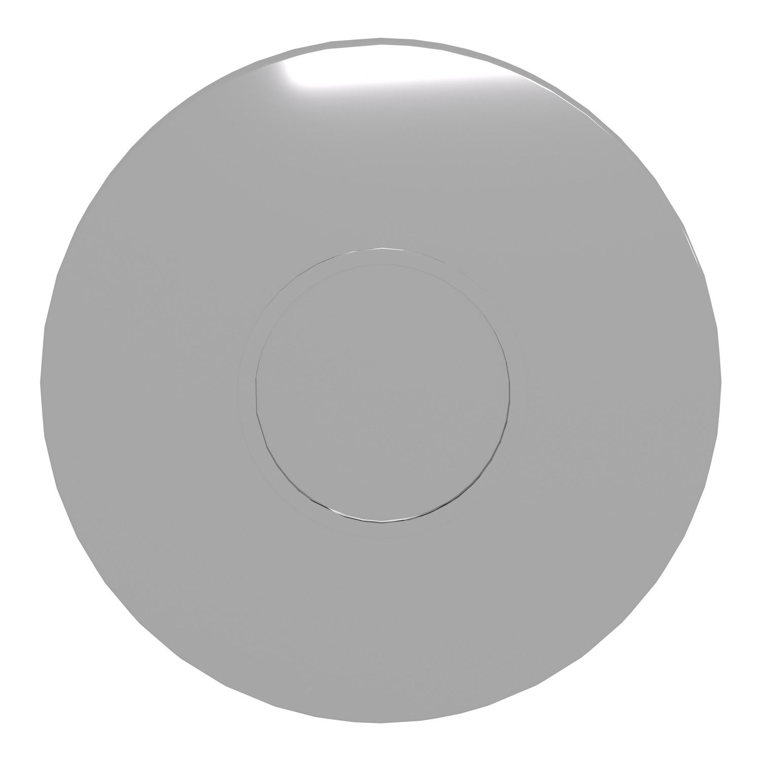 Picture of Blanking plug, Harmony XB4, round, metal, chromium plated, 22mm