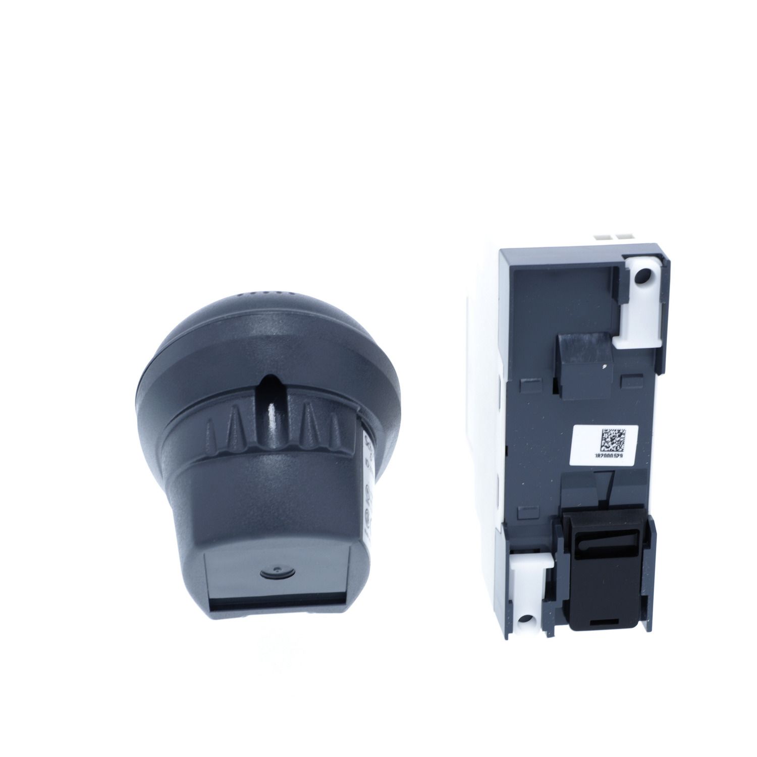 Picture of Pack with 1 wireless and batteryless push button +1 non configurable receiver + 1 set of caps, Harmony XB5, plastic, 22mm, 24V DC