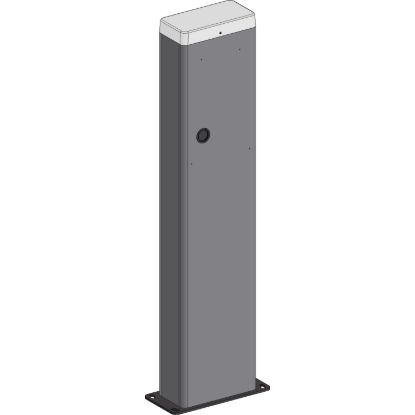 Picture of Thin pole as accessory, EVlink Wallbox, for EVlink Wallbox and Smart Wallbox