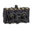 Picture of Double contact block, Harmony XAC, spring return, single speed, snap action, 3NO