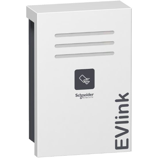 Picture of EVlink PARKING Wall Mounted 7KW 1xT2 With Shutter RFID EV CHARGING STATION