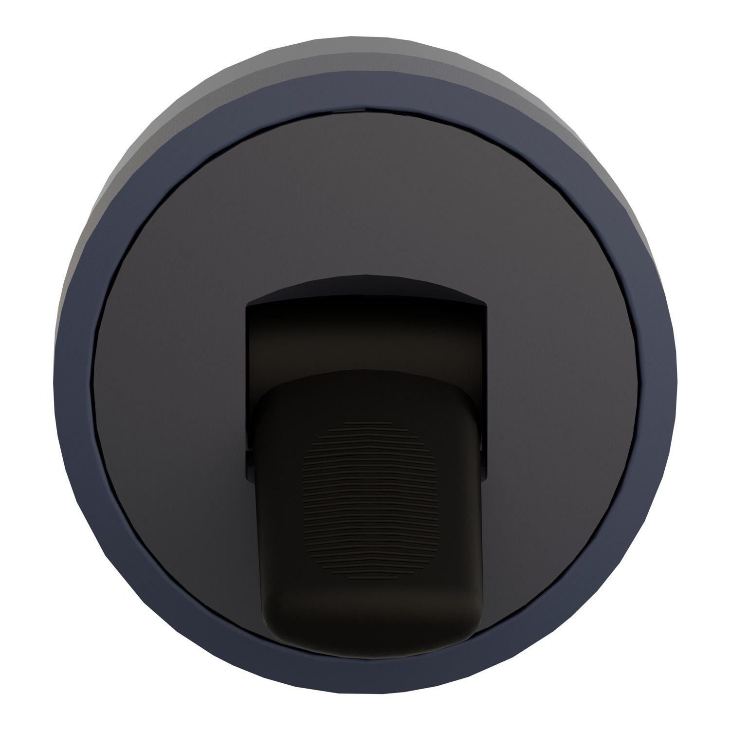 Picture of Toggle switch head, Harmony XB5, plastic, black, 22mm, 2 positions, stay put