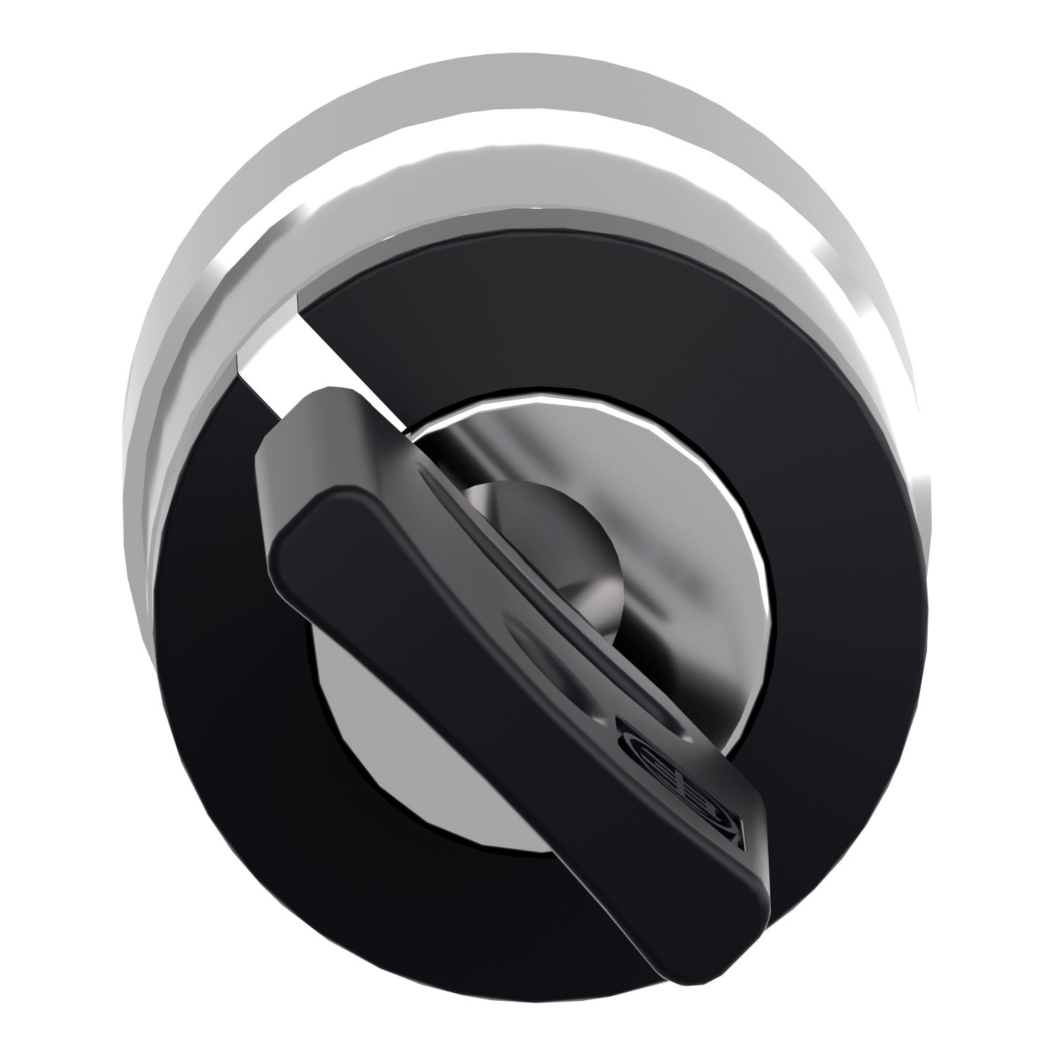 Picture of Head for key selector switch, Harmony XB4, metal, black, 22mm, key 455,3 positions, stay put