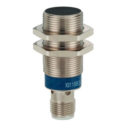 Picture of inductive sensor XS1 M18, L50mm, brass, Sn8mm, 12..24VDC, M12