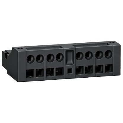 Picture of Add-on contact block,TeSys Deca Frame 2/3,1NO+1NO,front,spring terminal,for GV2/GV3(except GV3ME)