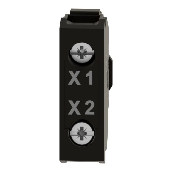 Picture of Light block for head 22mm, Harmony XB4, for BA9s bulb, It 250V, screw clamp terminal