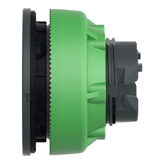 Picture of Head for pilot light, Harmony XB5, antimicrobial, plastic, red, 30mm, universal LED, plain lens