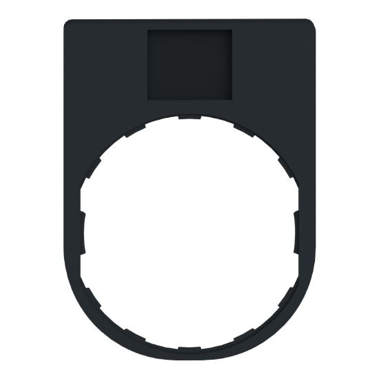 Picture of Legend holder, Harmony XB4, Legend holder 30 x 40mm, plastic, with legend 8x27mm, unmarked