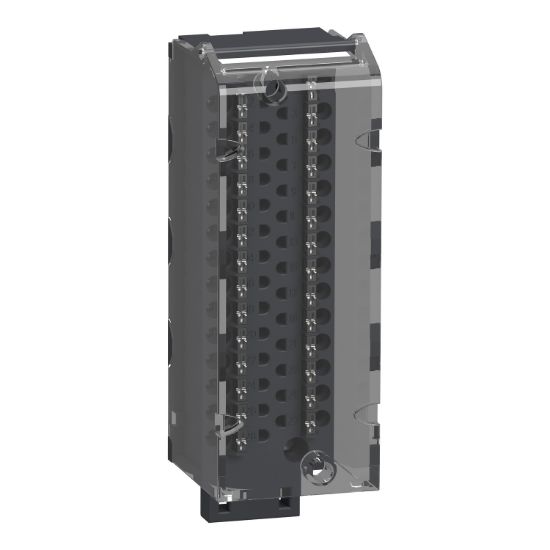 Picture of terminal block, Modicon X80, 28-pin removable spring, 1 x 0.34..1mm2