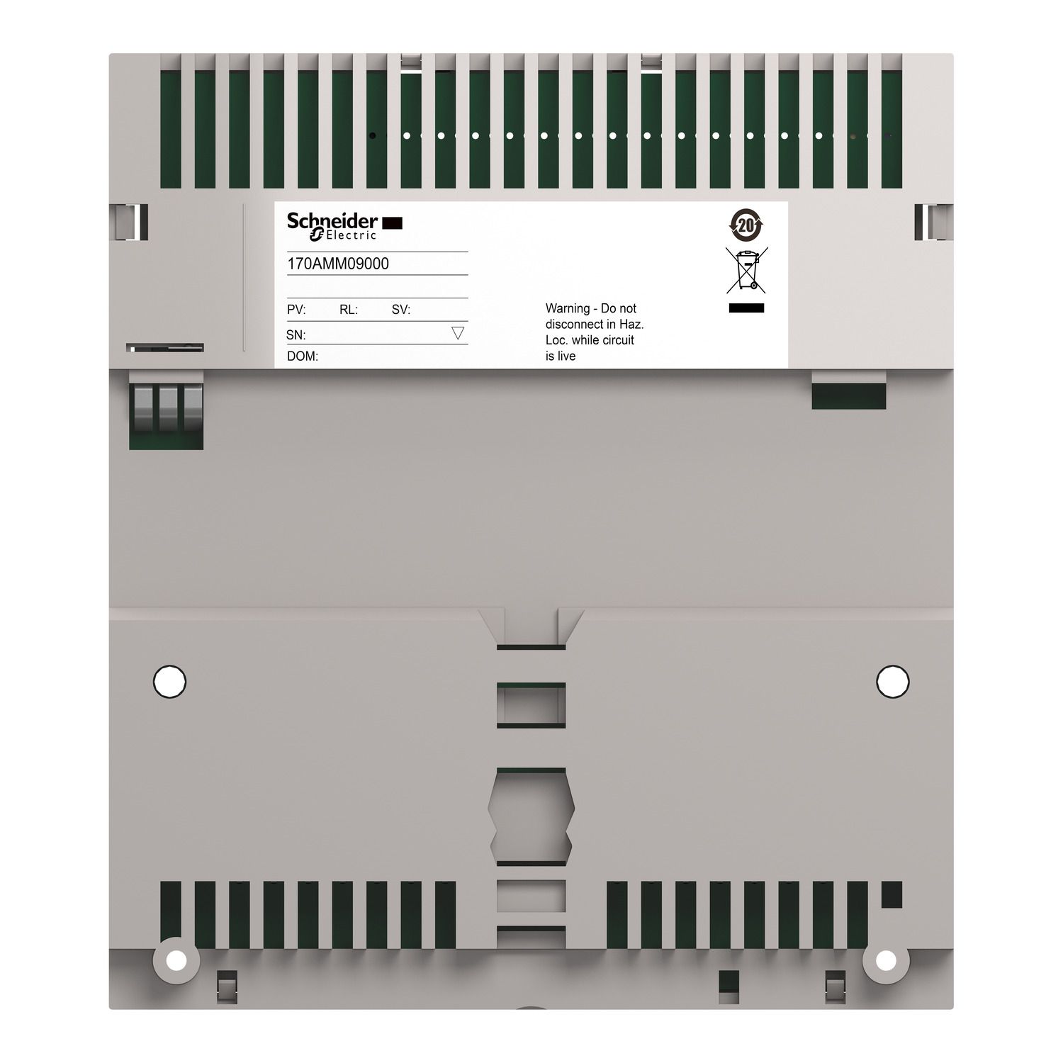 Picture of distributed analog/discrete I/O - 4 I / 8 O discrete - 6 I / 4 O analog