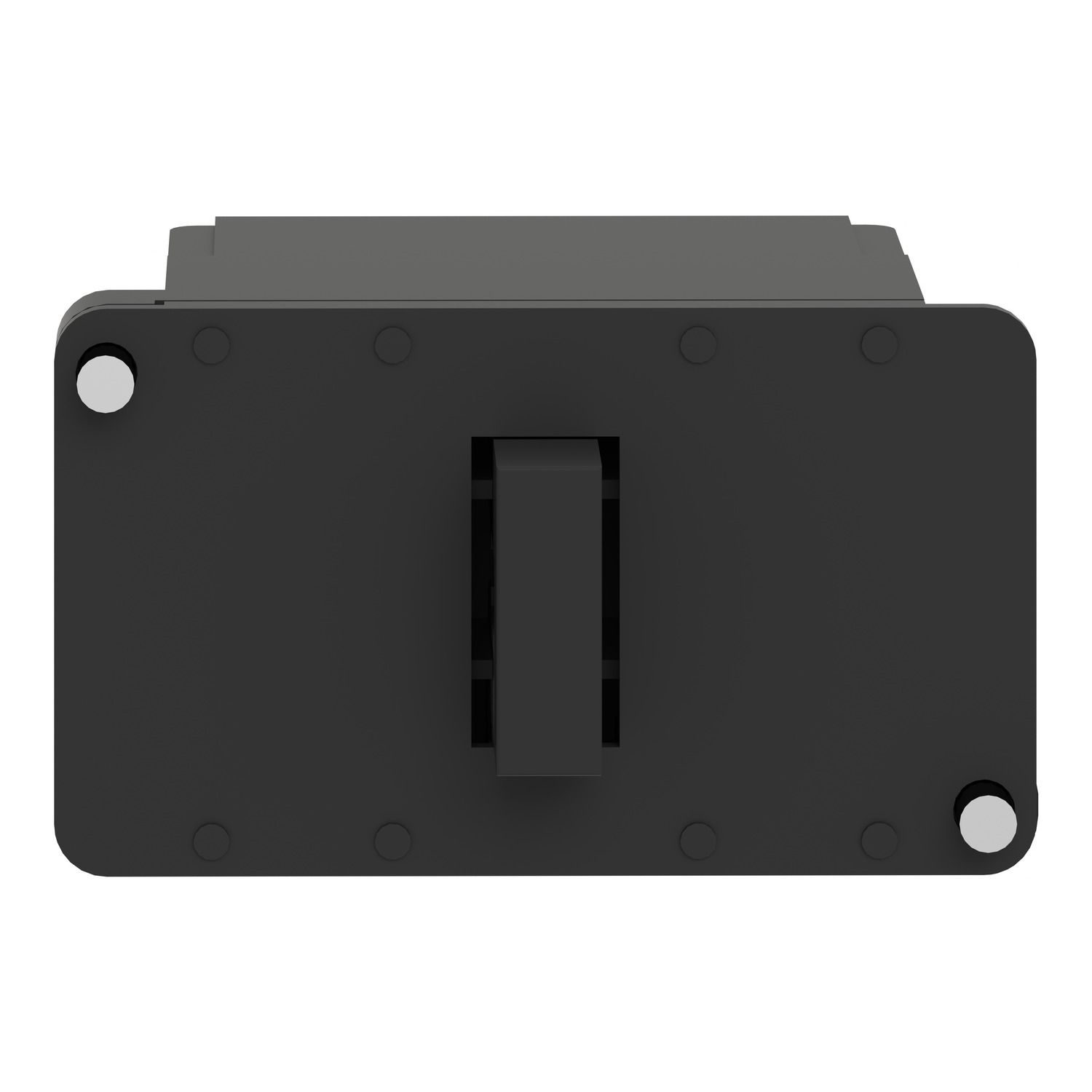 Picture of Single contact block, Harmony XAC, spring return, single speed, spring return, front mounting, 2NO+1NC