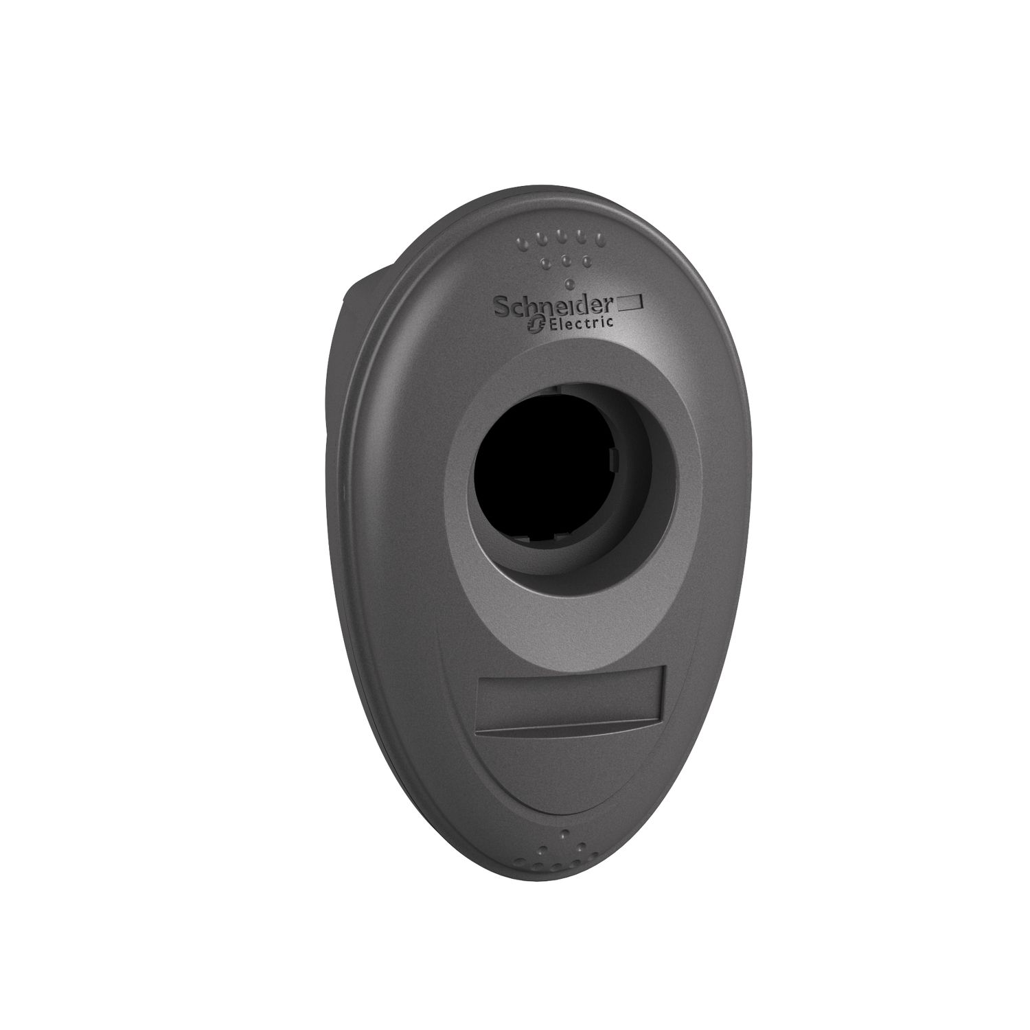 Picture of Empty handy box, Harmony XB5R, plastic, dark grey, 1 cut-out, 22mm