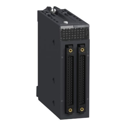 Picture of discrete input module, Modicon X80, 64 inputs, 24V DC positive, for severe environments