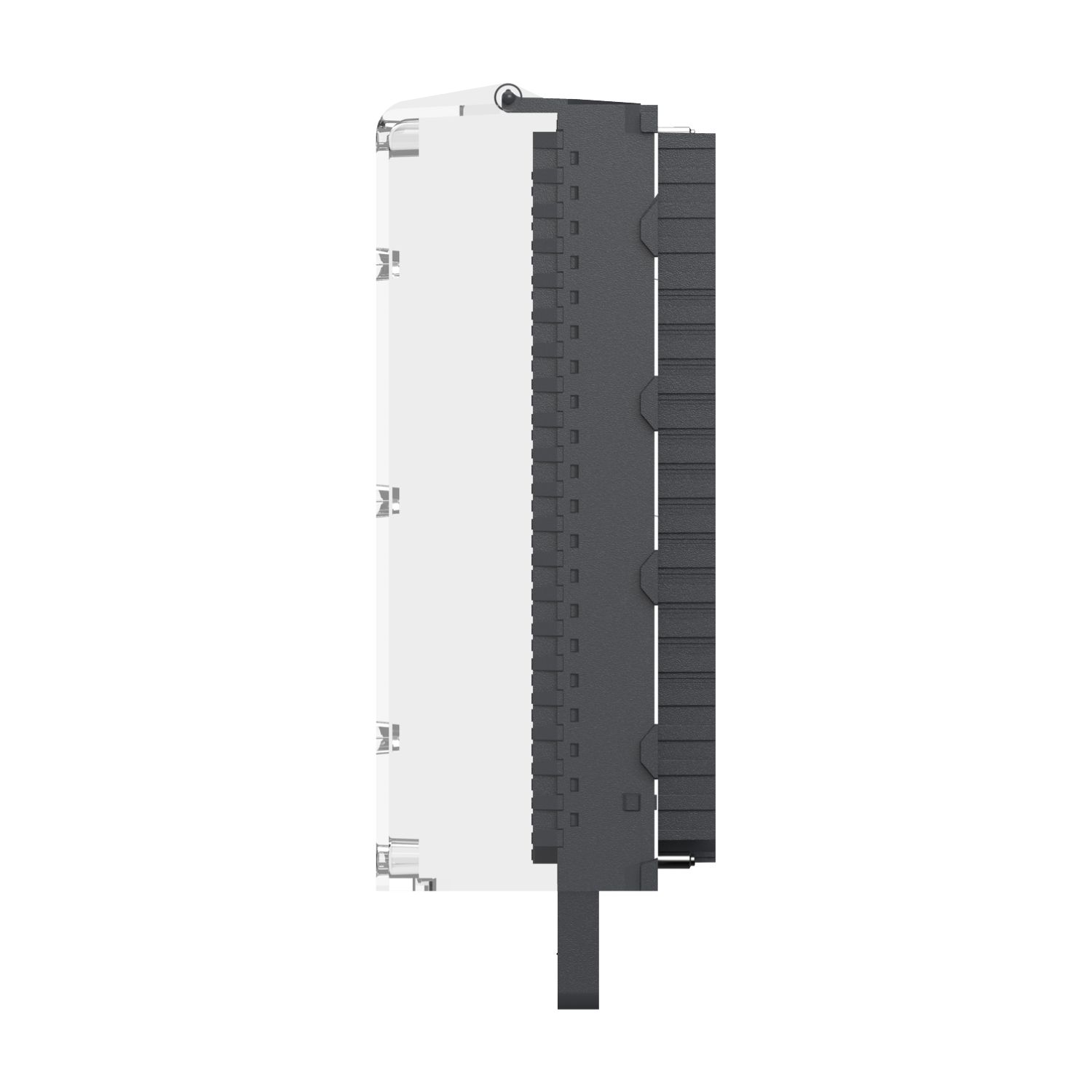 Picture of terminal block, Modicon X80, 40-pin removable caged, hardened