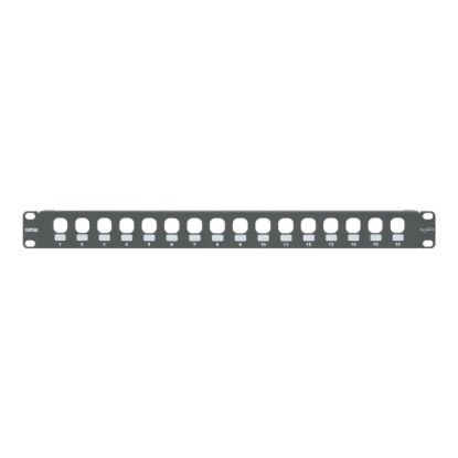 Picture of Patch Panel, Clipsal Actassi, 19 Inch Rack Mount, Patch Panel, 16 Port Unloaded