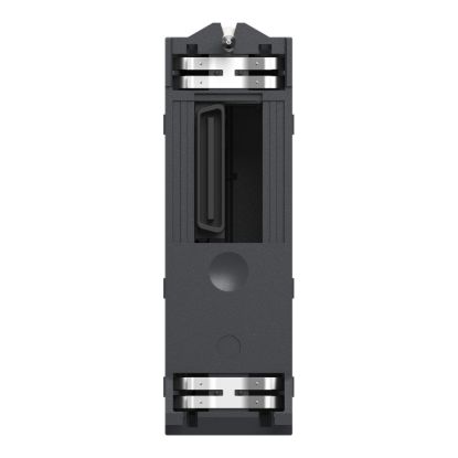 Picture of discrete output module, Modicon X80, 32 transistor outputs, 24V DC positive, conformal coating