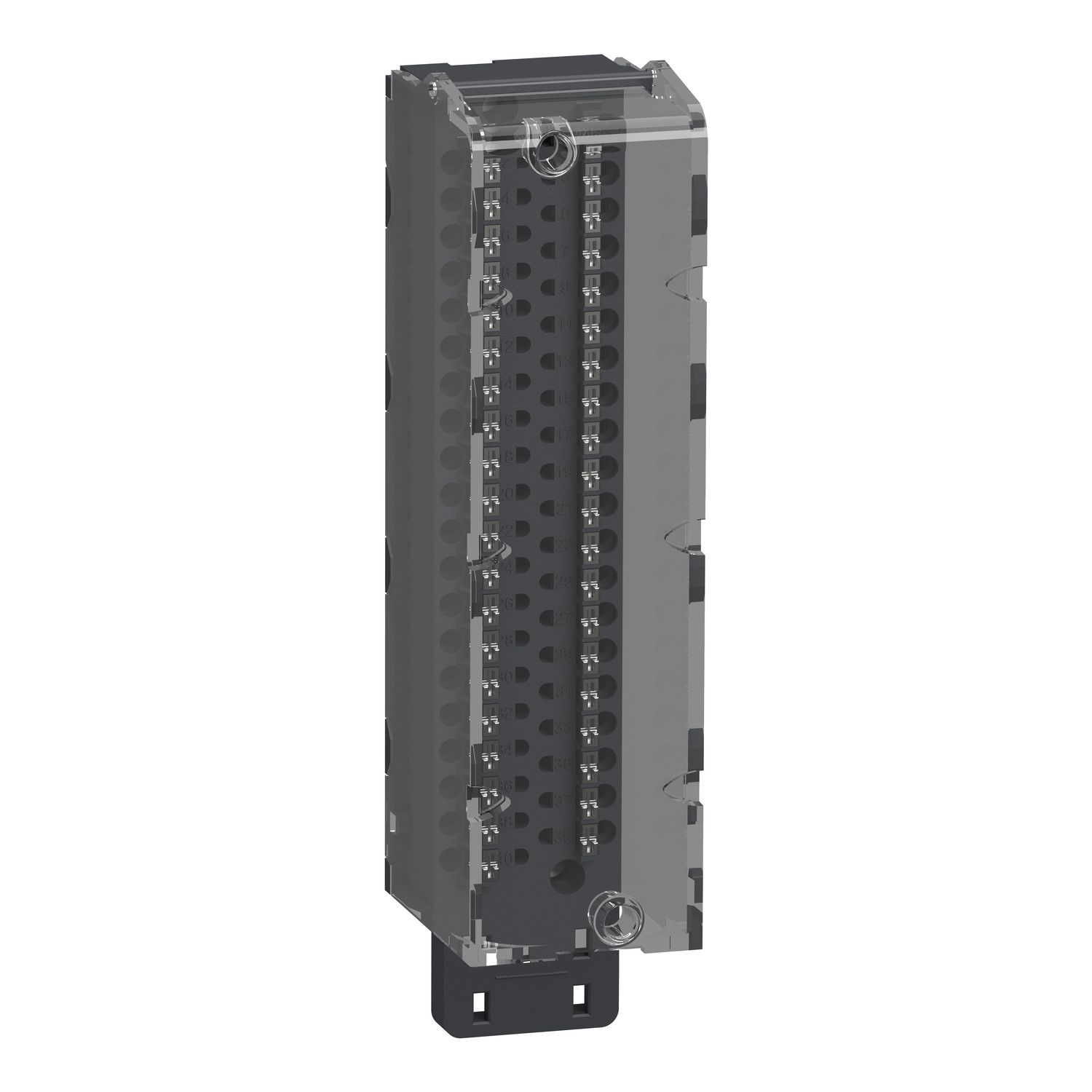Picture of terminal block, Modicon X80, 40-pin removable spring, hardened