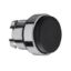 Picture of Push button head, Harmony XB4, metal, projecting, black, 22mm, spring return, unmarked