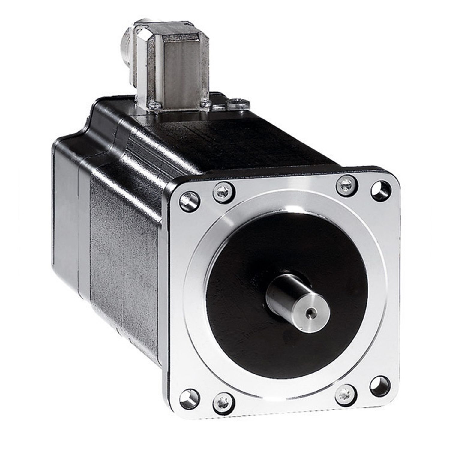 Picture of 3-phase stepper motor - 4.52 Nm - shaft Ã˜ 12mm - L=98 mm - w/o brake - term box