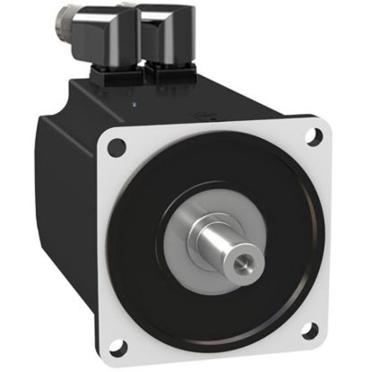 Picture of servo motor BMH, Lexium 32, 24Nm, 4000rpm, keyed shaft, with brake, IP65, IP67, 128 multiturn encoder, 3 phases