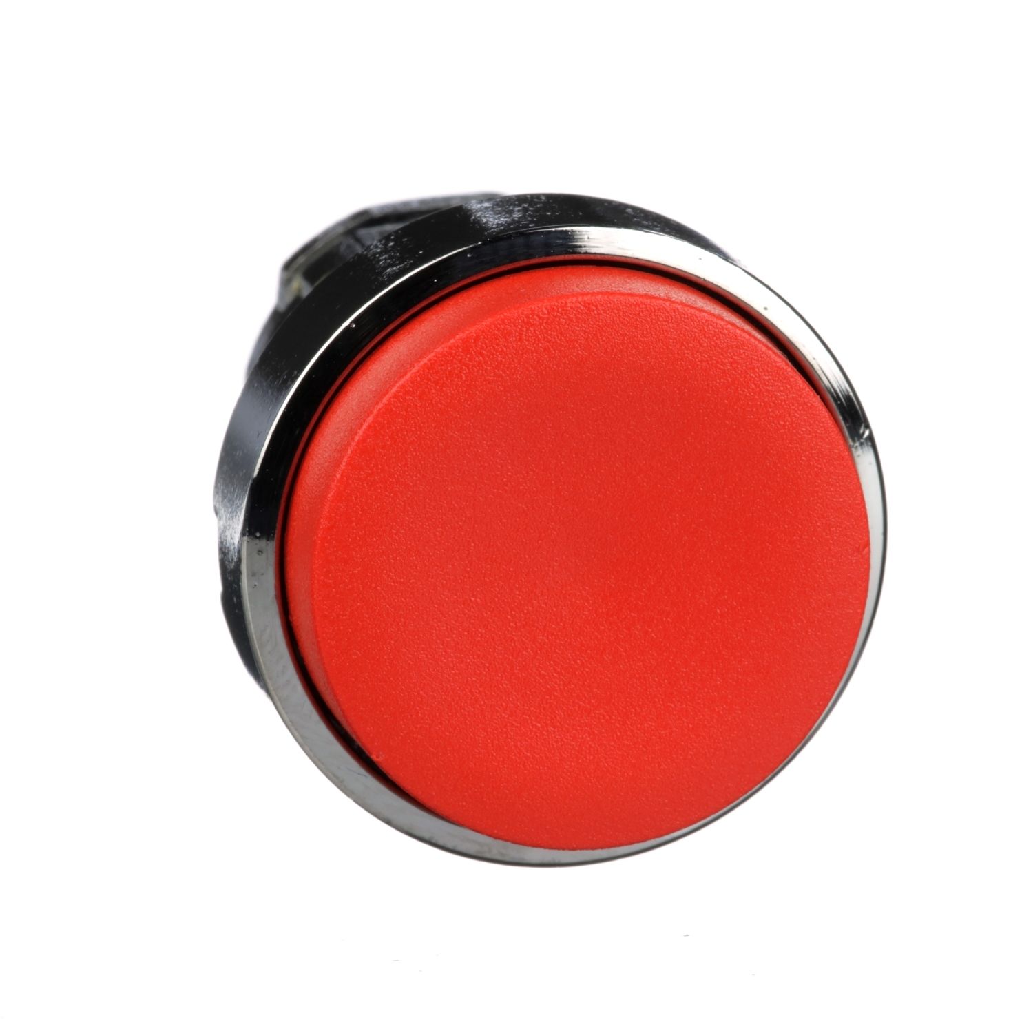 Picture of Push button head, Harmony XB4, metal, projecting, red, 22mm, spring return, unmarked