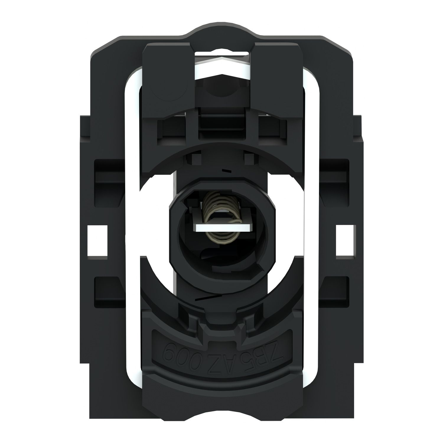 Picture of Light block with body fixing collar, Harmony XB5, plastic, for BA9s bulb, lt 250V