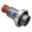 Picture of Plug, Metal Clad, Aluminium, Multi Phase, 500V, 63A, 5 Round Pin