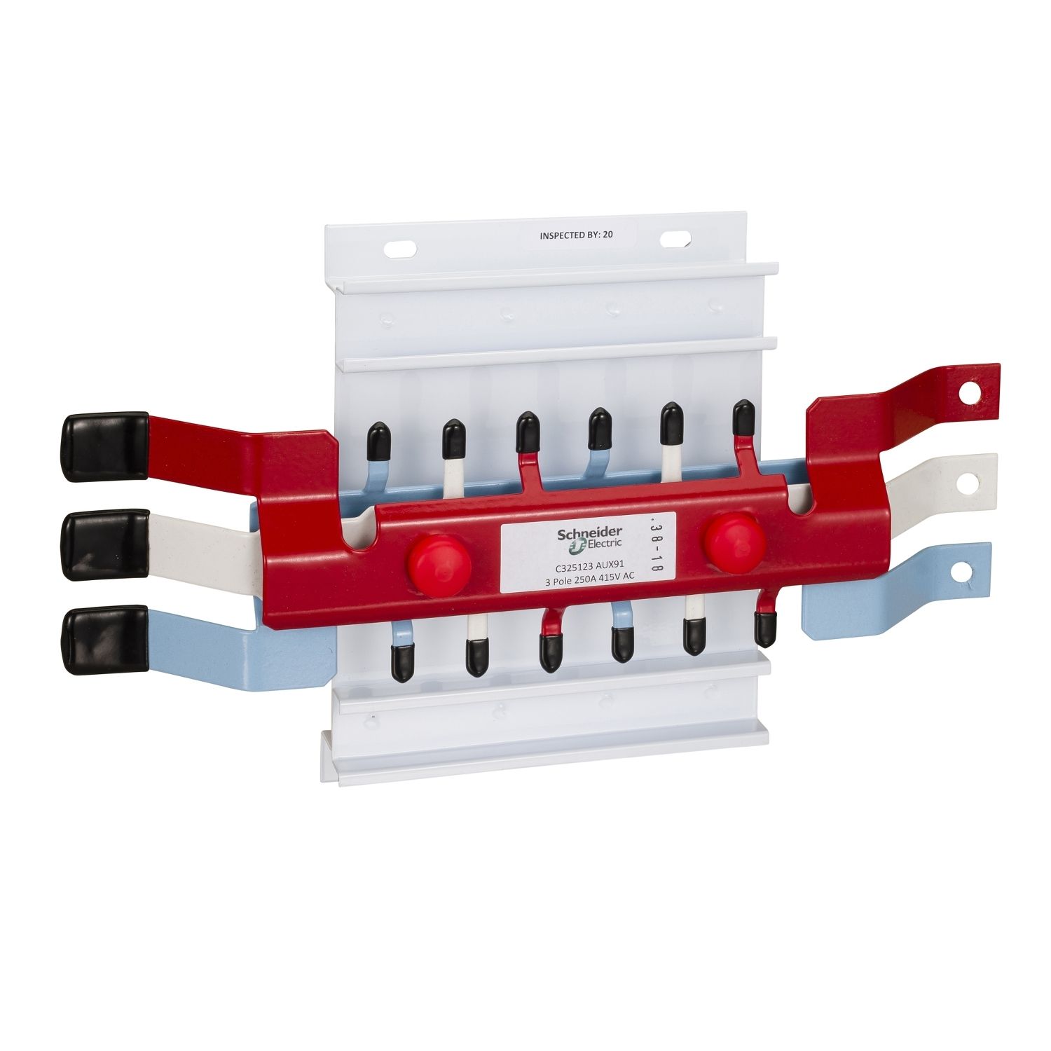 Picture of MSC Chassis, Acti9, 3PH, 250A, iC60 1P MCB with 9mm Auxiliary, 42 poles, Dual Feed