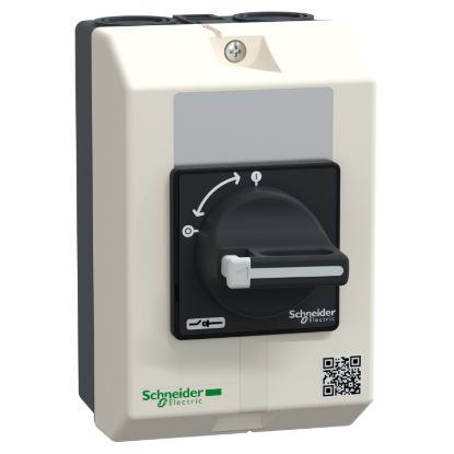 Picture of Enclosed switch disconnector,TeSys Control,for ON/OFF, 16A, 3P, IP65