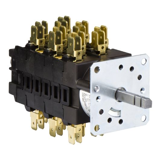 Picture of Complete cam switch, Harmony K,  90 degree angle, 12A, 6NO + 6NC