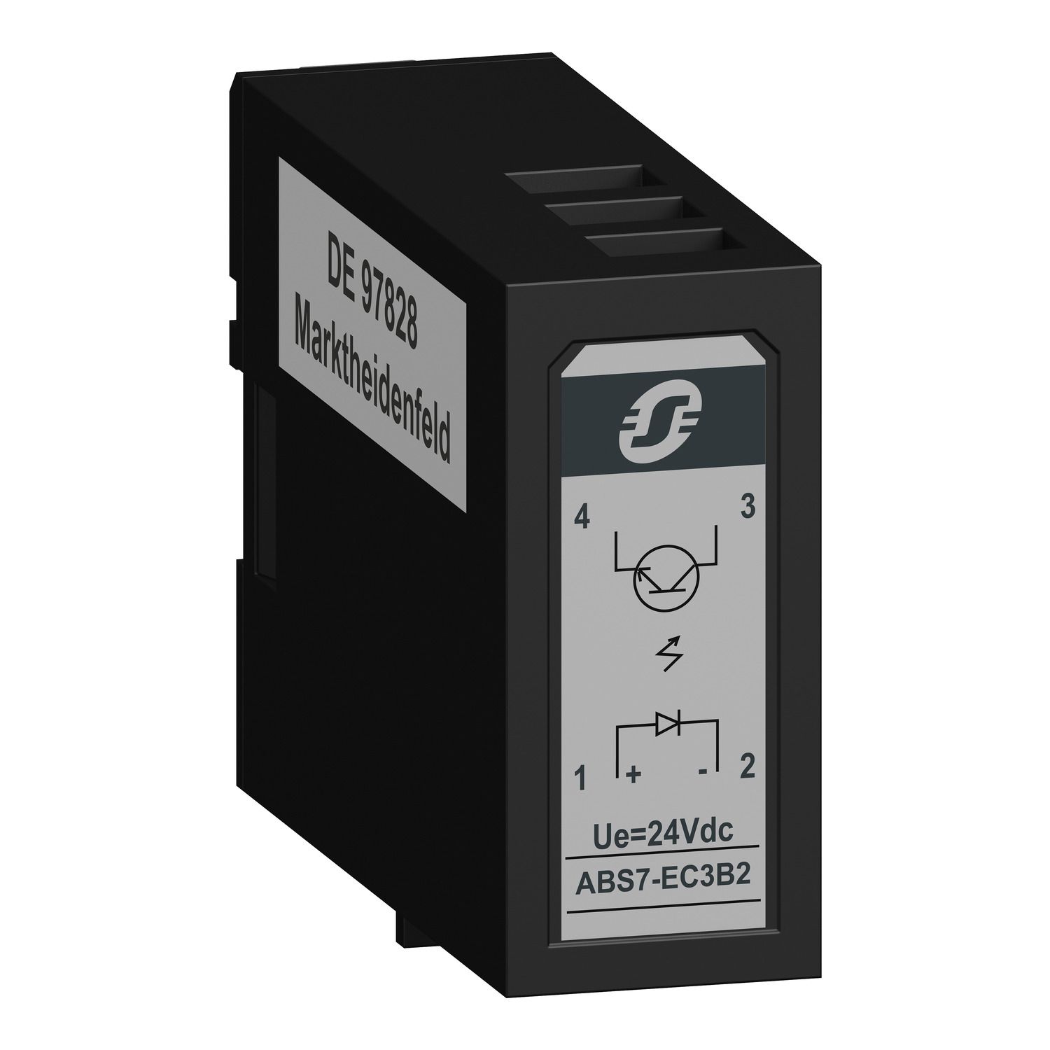 Picture of plug-in solid state relay- 12.5 mm - input - 24 V DC type 2
