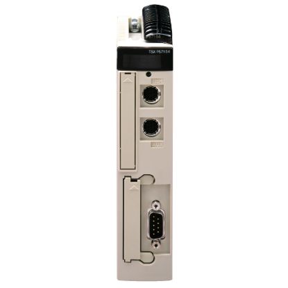 Picture of Single format PL7 processor, Modicon Premium, Internal RAM 80Kwords program & data, 32 channel, PL7 Junior/Pro