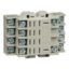 Picture of Relay Socket, Harmony 8501R, 14 pins, double tiered screw clamp terminals, DIN rail/panel mount, 10A, 300V AC