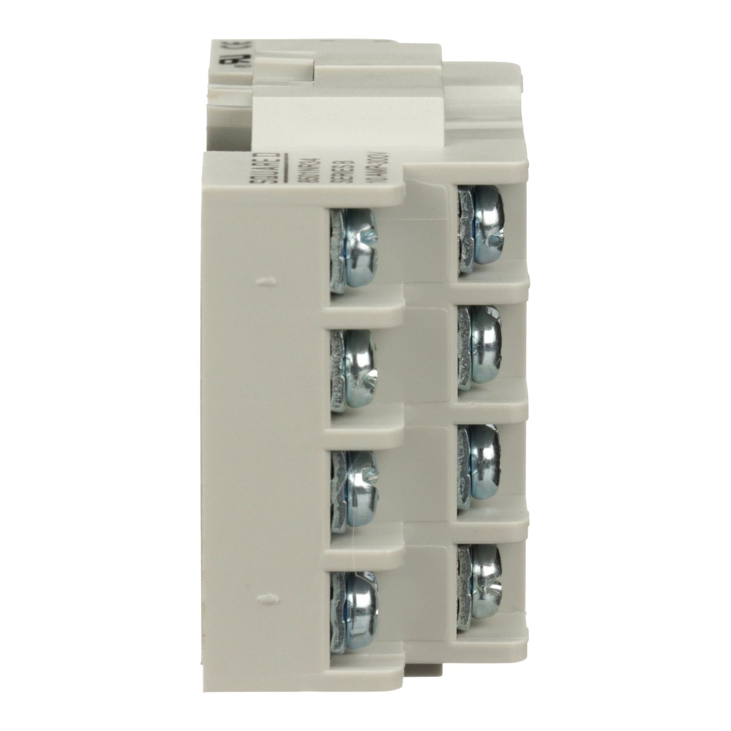 Picture of Relay Socket, Harmony 8501R, 14 pins, double tiered screw clamp terminals, DIN rail/panel mount, 10A, 300V AC