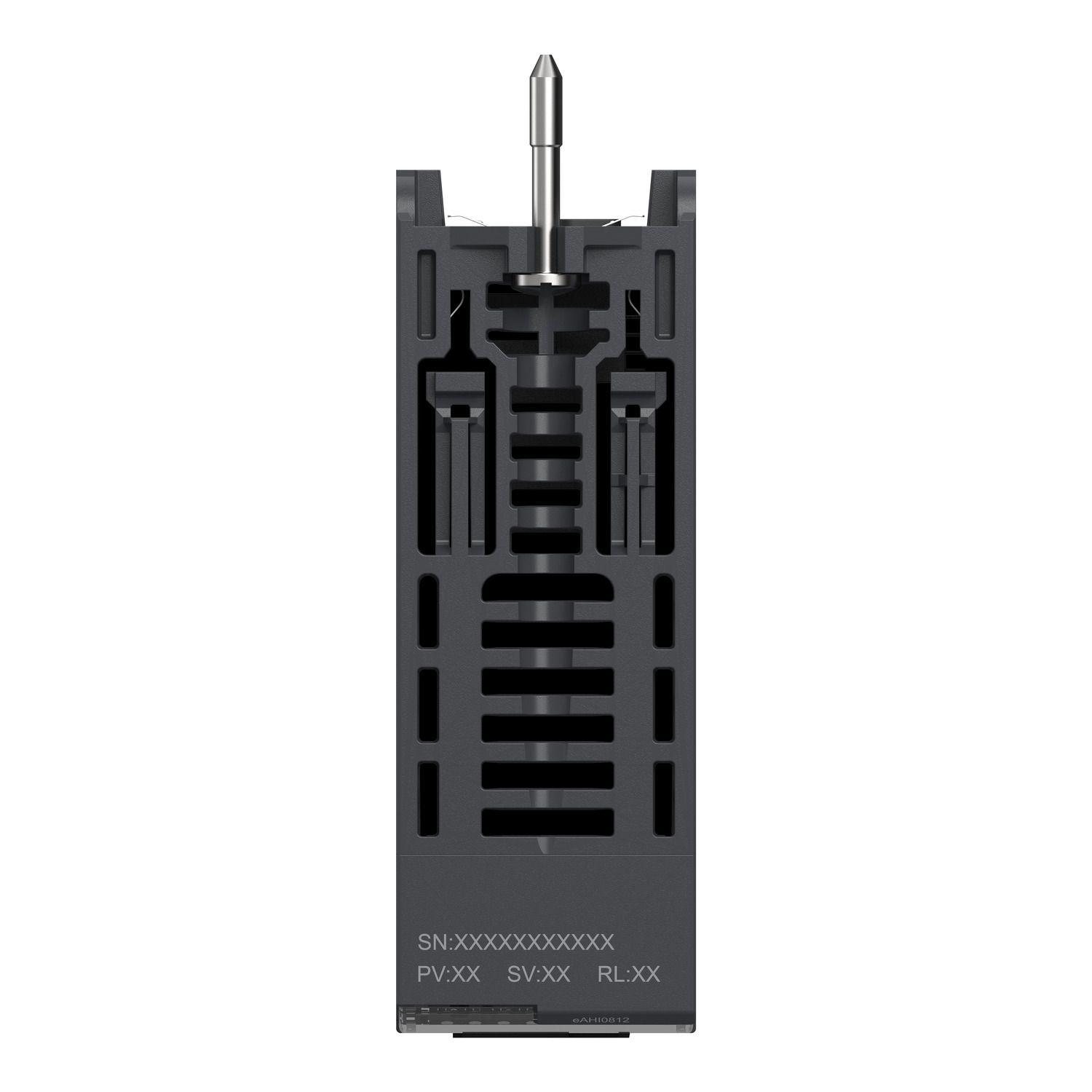 Picture of analog isolated high level input module, Modicon X80, 8 HART inputs, 4 to 20mA