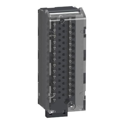 Picture of terminal block, Modicon X80, 28-pin removable spring, 1 x 0.34..1mm2
