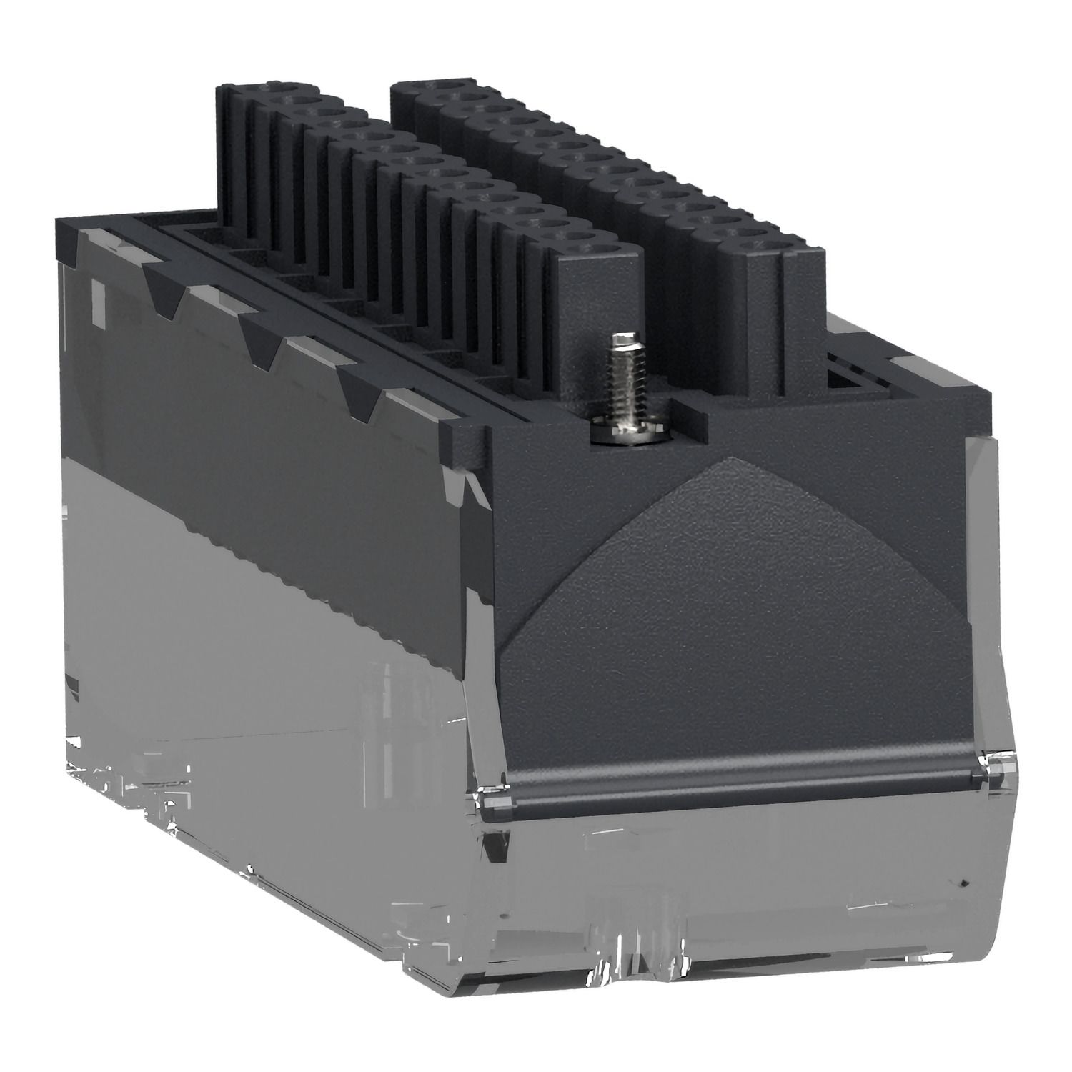 Picture of terminal block, Modicon X80, 28-pin removable spring, 1 x 0.34..1mm2