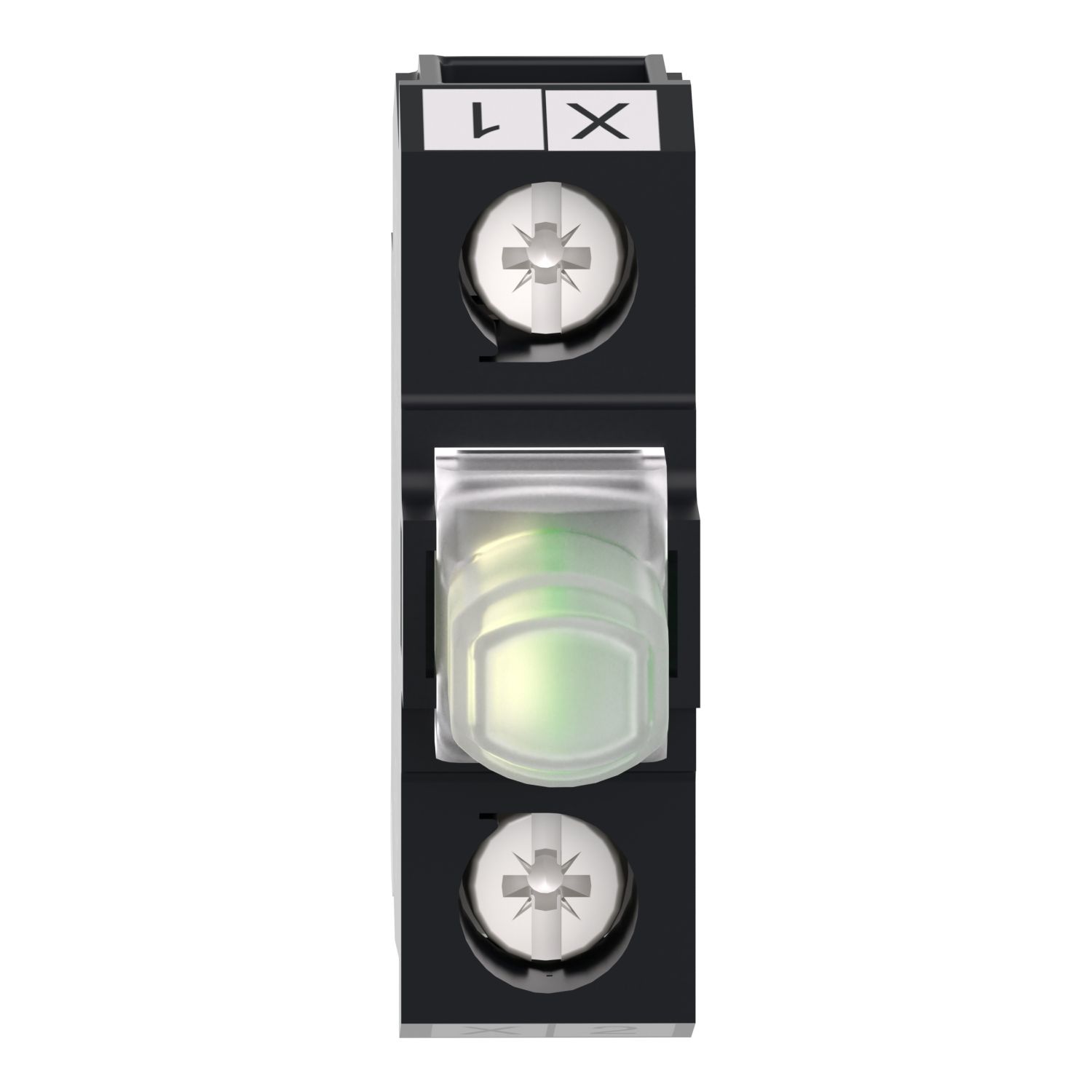 Picture of Light block, Harmony XALD, XALK, for head 22mm, universal LED, mounting in back of enclosure, 24V AC DC