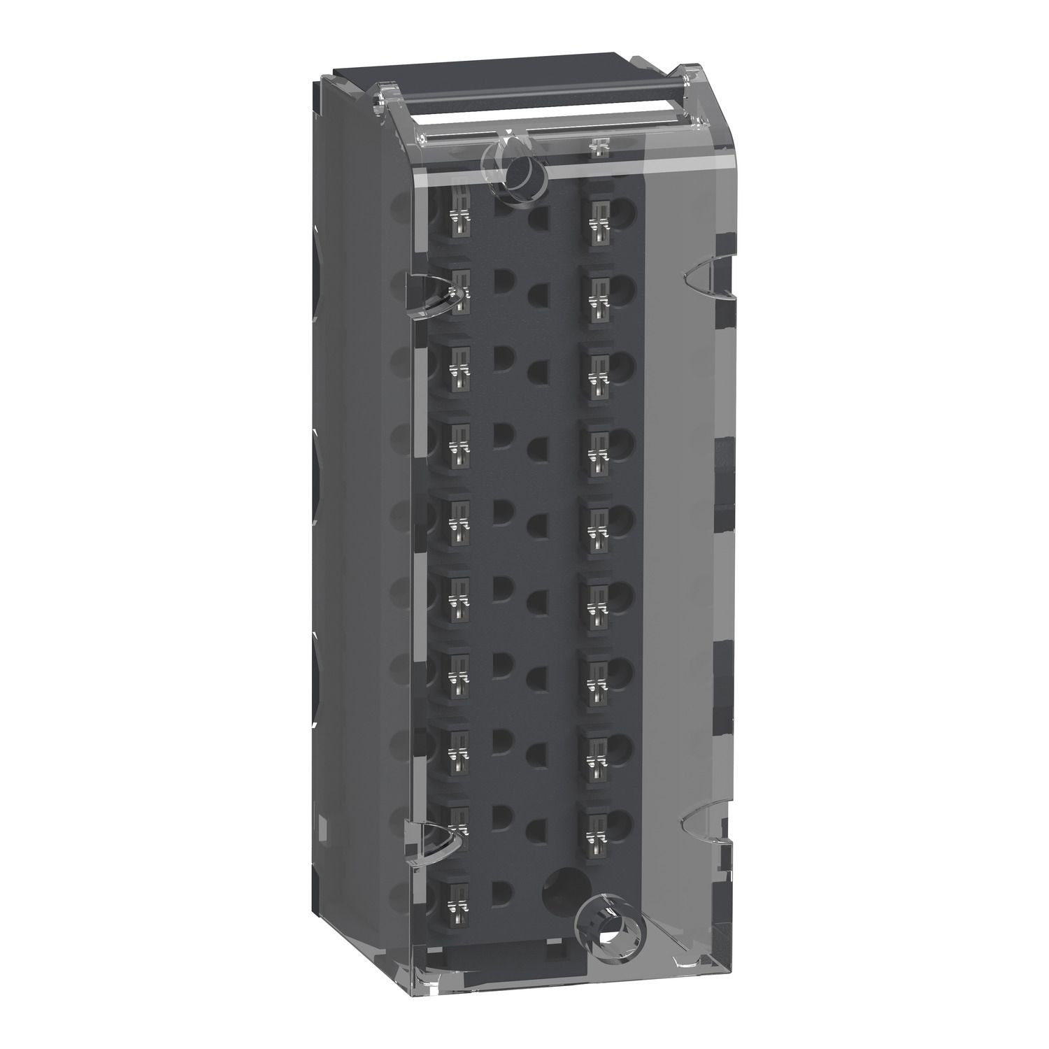Picture of terminal block, Modicon X80, 20-pin removable spring, 1 x 0.34..1mm2