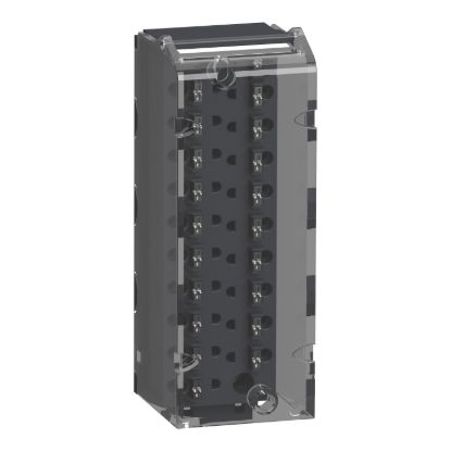 Picture of terminal block, Modicon X80, 20-pin removable spring, 1 x 0.34..1mm2