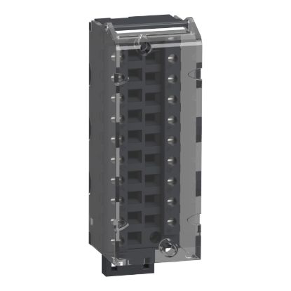 Picture of terminal block, Modicon X80, 20-pin removable caged, 1 x 0.34..1mm2
