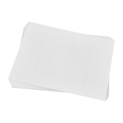 Picture of Adhesive labels, SpaceLogic, A4-size blank printable, 100 Sheets, 18 labels per sheet