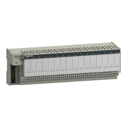 Picture of Sub-base with plug-in electromechanical relay ABE7 - 16 channels - relay 12.5 mm