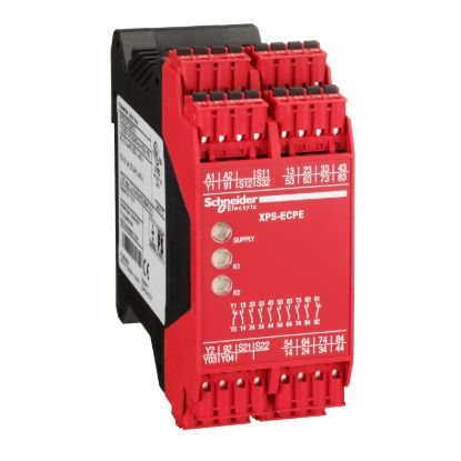 Picture of module XPSEC - increasing the number of safety contacts - 115..230 V AC DC